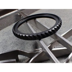 THE-TESLA-ONE MATT BLACK CUSTOM BEZEL F.SEIKO SKX007 7S26-0200 DX-26-BB