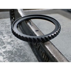 THE-TESLA-ONE MATT BLACK CUSTOM BEZEL F.SEIKO SKX007 7S26-0200 DX-26-BB