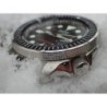 THE-ATLAS-ONE POLISHED CUSTOM BEZEL F.SEIKO SKX007 7S26-020O DX-04-P