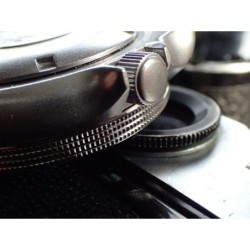 THE-ATLAS-ONE POLISHED CUSTOM BEZEL F.SEIKO SKX007 7S26-020O DX-04-P