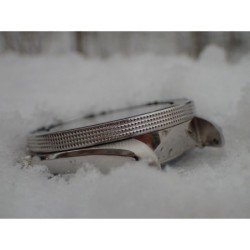 THE-ATLAS-ONE POLISHED CUSTOM BEZEL F.SEIKO SKX007 7S26-020O DX-04-P