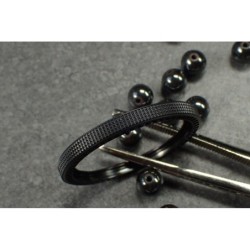 THE-ATLAS-ONE SATINE BLACK CUSTOM BEZEL F.SEIKO SKX007 7S26-020O DX-04-BB