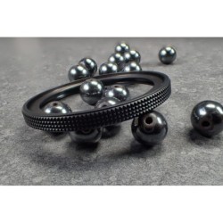 THE-ATLAS-ONE SATINE BLACK CUSTOM BEZEL F.SEIKO SKX007 7S26-020O DX-04-BB