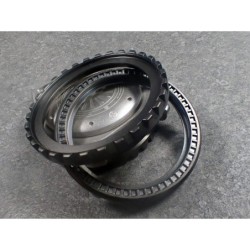 THE-DRACULA-ONE SATIN BLACK CUSTOM BEZEL F.SEIKO SKX007 7S26-020O DX-28-B