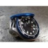 THE-DEEP-SEA-ONE SATIN MARINE BLUE BEZEL F.SEIKO SKX007 7S26-020O DX-14-MBB