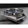 THE-DRACULA-ONE POLISHED CUSTOM BEZEL F.SEIKO SKX007 7S26-020O DX-28-P