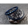 THE-ULTRA-DEEP-ONE SATIN BLUE CUSTOM BEZEL F.SEIKO SKX007 7S26-020O DX-25-MB