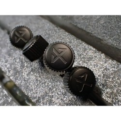 THE- OSC SATIN BLACK CUSTOM CROWN F.SEIKO SKX007 7S26-0200 CR-02-BB