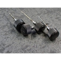 THE- OSC SATIN BLACK CUSTOM CROWN F.SEIKO SKX007 7S26-0200 CR-02-BB