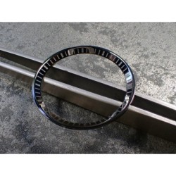 THE . HEAVY . METAL BLACK PEARL INDEX CUSTOM ST.STEEL CHAPTER RING FOR NEW TURTLE SEIKO NTR-02-GNPN