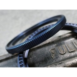 THE . SOFT.COIN .ONE - MARINE BLUE SATIN CUSTOM BEZEL F.SEIKO SKX007 7S26-0200 CASE DX-15-MB