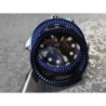 THE . SOFT.COIN .ONE - MARINE BLUE SATIN CUSTOM BEZEL F.SEIKO SKX007 7S26-0200 CASE DX-15-MB