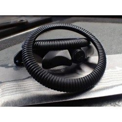 THE-ANA-PILOT-ONE SATIN BLACK CUSTOM BEZEL FOR SEIKO SKX007/09 DX-30-AP-MB