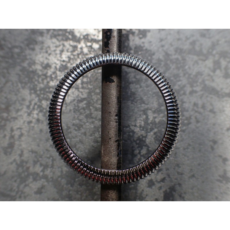 THE-ANA-PILOT-ONE POLISHED CUSTOM BEZEL FOR SEIKO SKX007/09 DX-30-AP-P