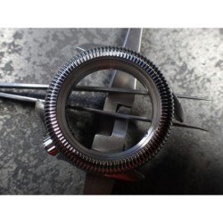 THE-ANA-PILOT-ONE POLISHED CUSTOM BEZEL FOR SEIKO SKX007/09 DX-30-AP-P