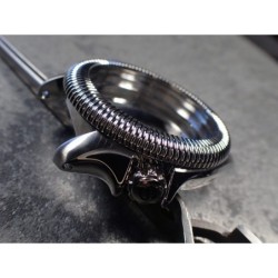 THE-ANA-PILOT-ONE POLISHED CUSTOM BEZEL FOR SEIKO SKX007/09 DX-30-AP-P