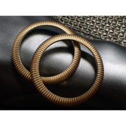 THE-ANA-PILOT-ONE SATIN GOLD CUSTOM BEZEL FOR SEIKO SKX007/09 DX-30-AP-SG