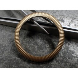 THE-ANA-PILOT-ONE SATIN GOLD CUSTOM BEZEL FOR SEIKO SKX007/09 DX-30-AP-SG