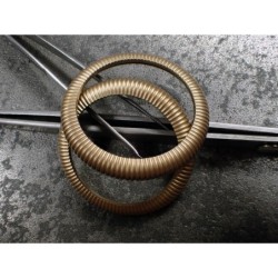 THE-ANA-PILOT-ONE SATIN GOLD CUSTOM BEZEL FOR SEIKO SKX007/09 DX-30-AP-SG