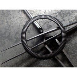 THE-ANA-PILOT-ONE SATIN GUNMETAL CUSTOM BEZEL FOR SEIKO SKX007/09 DX-30-AP-GM