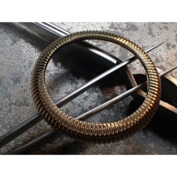 THE-ANA-PILOT-ONE SHINNY GOLD CUSTOM BEZEL FOR SEIKO SKX007/09 DX-30-AP-GSS