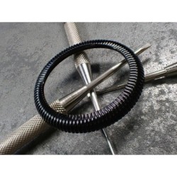 THE-ANA-PILOT-ONE HIGH POLISHED BLACK CUSTOM BEZEL FOR SEIKO SKX007/09 DX-30-AP-BSS