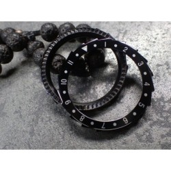 THE-S.LONG.SHARK.ONE  MK.II BLACK PEARL - HIGH POLISHED GUNMETAL - CUSTOM BEZEL F.SEIKO SKX007 7S26-020O DX.S-7-SGNG