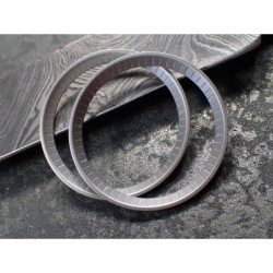 THE . HEAVY . METAL BLASTED INDEX CUSTOM ST.STEEL CHAPTER RING FOR NEW TURTLE SEIKO NTR-02-BLN