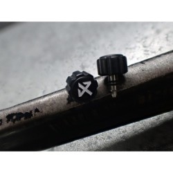 THE- OSC SATIN BLACK KRAFTWERK.ONE OSC CUSTOM CROWN F.SEIKO SKX007 7S26-0200 CR-03-BBB