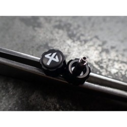 THE- OSC SATIN BLACK KRAFTWERK.ONE OSC CUSTOM CROWN F.SEIKO SKX007 7S26-0200 CR-03-BBB