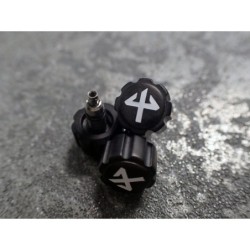 THE- OSC SATIN BLACK KRAFTWERK.ONE OSC CUSTOM CROWN F.SEIKO SKX007 7S26-0200 CR-03-BBB