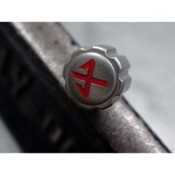 THE- OSC SATIN STAINLESS KRAFTWERK.ONE OSC CUSTOM CROWN F.SEIKO SKX007 7S26-0200 CR-03-STS