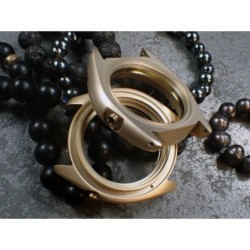 THE-200-NCR-ONE SATIN GOLD NCR / NO CROWN GUARD / 200 meters SKX SPARE CASE C-02-GG